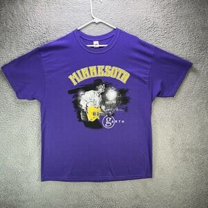 Garth Brooks Stadium Tour Shirt Adult 2XL Minnesota Purple Concert Band T